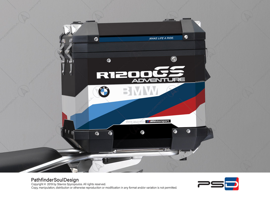 r1200gs top box